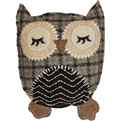 Bernie owl s - hundlegetøj - 11x8,5x3cm